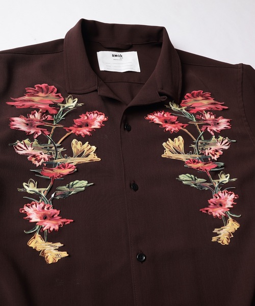 amok（アモク）の「2021秋冬 ERROR EMBROIDERY SHIRTS（シャツ