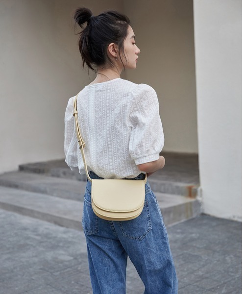 yuue' ( wear )（ユーイ）の「コットン100% 刺繍ハーフスリーブブラウス（シャツ/ブラウス・レディース・ホワイト・SMALL/MEDIUM/LARGE）」の16枚目の写真
