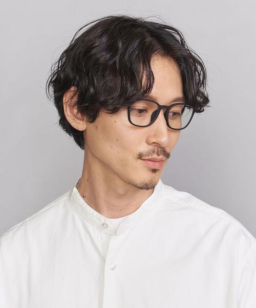 BEAUTY&YOUTH UNITED ARROWS（ビューティーアンドユースユナイテッドアローズ）の「【別注】 ＜AUDIENCE（オーディエンス）＞ SUQARE BLUE LIGHT CUT/アイウェア（メガネ・メンズ・ブラック・FREE）」の8枚目の写真