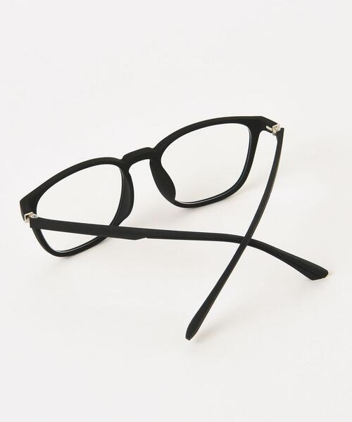 BEAUTY&YOUTH UNITED ARROWS（ビューティーアンドユースユナイテッドアローズ）の「【別注】 ＜AUDIENCE（オーディエンス）＞ SUQARE BLUE LIGHT CUT/アイウェア（メガネ・メンズ・ブラック・FREE）」の12枚目の写真