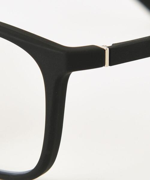 BEAUTY&YOUTH UNITED ARROWS（ビューティーアンドユースユナイテッドアローズ）の「【別注】 ＜AUDIENCE（オーディエンス）＞ SUQARE BLUE LIGHT CUT/アイウェア（メガネ・メンズ・ブラック・FREE）」の9枚目の写真