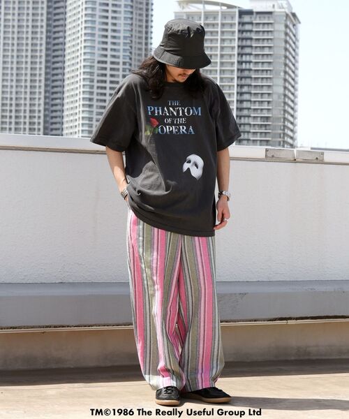 MACOBER（マコバ）の「【WEB限定/SHIPS別注】MACOBER: コットン/リネン ピンク ストライプ ワイド ストレート シェフパンツ（その他パンツ・メンズ・ピンク/ピンク系/ラベンダー・SMALL/MEDIUM/LARGE）」の7枚目の写真