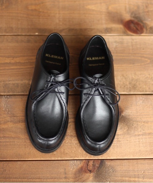 KLEMAN(クレマン)の「KLEMAN/クレマン PADRE パドレ(モカシン/デッキシューズ・レディース・ブラック/モカ・38/39/36/37)」の2枚目の写真