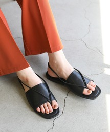 select MOCA | 2021 SS フェイクレザーサンダル(サンダル)