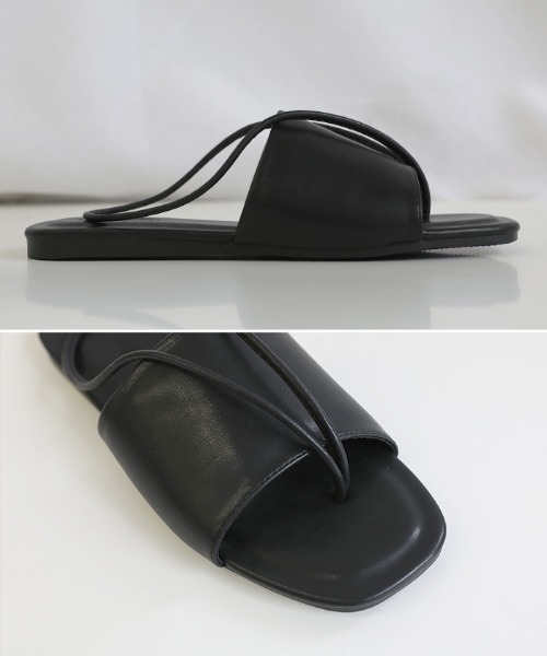 select MOCA（セレクトモカ）の「2021 SS フェイクレザーサンダル（サンダル・レディース・ブラック/ブラウン/アイボリー・SMALL/MEDIUM/LARGE）」の17枚目の写真