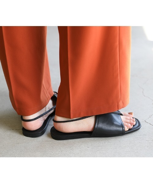 select MOCA（セレクトモカ）の「2021 SS フェイクレザーサンダル（サンダル・レディース・ブラック/ブラウン/アイボリー・SMALL/MEDIUM/LARGE）」の12枚目の写真