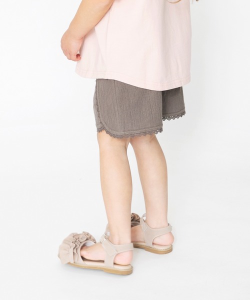 BRANSHES（ブランシェス）の「楊柳ショートパンツ（その他パンツ・キッズ・チャコールグレー/ライトグレー・80ｃｍ/90cm/110cm/100cm/120cm/130cm）」の8枚目の写真