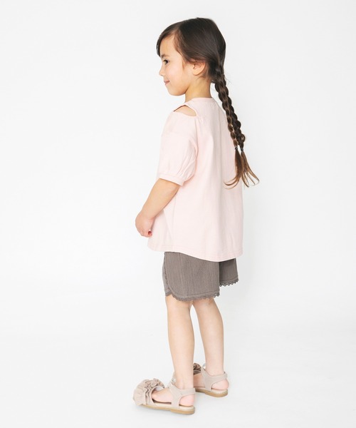 BRANSHES（ブランシェス）の「楊柳ショートパンツ（その他パンツ・キッズ・チャコールグレー/ライトグレー・80ｃｍ/90cm/110cm/100cm/120cm/130cm）」の6枚目の写真