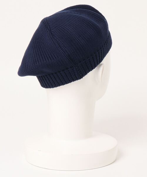 CIAOPANIC（チャオパニック）の「サマーニットベレー帽（ハンチング/ベレー帽・メンズ・ブラック/グレー/ネイビー・FREE）」の4枚目の写真