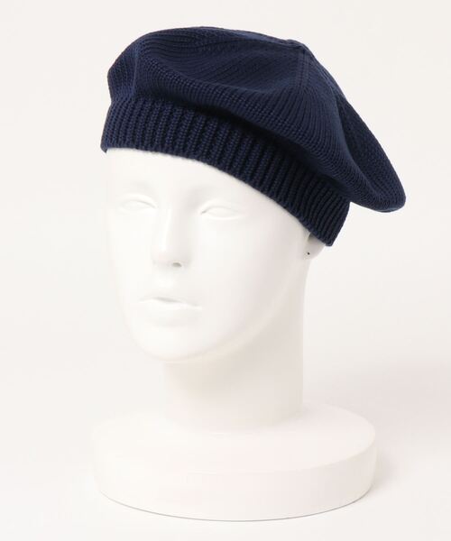 CIAOPANIC（チャオパニック）の「サマーニットベレー帽（ハンチング/ベレー帽・メンズ・ブラック/グレー/ネイビー・FREE）」の9枚目の写真