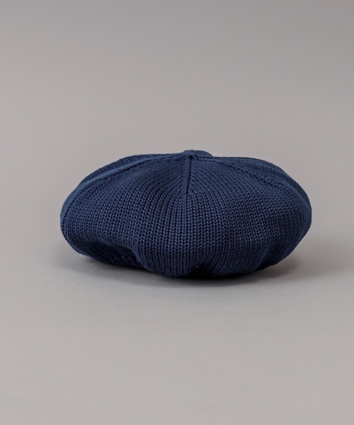 CIAOPANIC（チャオパニック）の「サマーニットベレー帽（ハンチング/ベレー帽・メンズ・ブラック/グレー/ネイビー・FREE）」の6枚目の写真