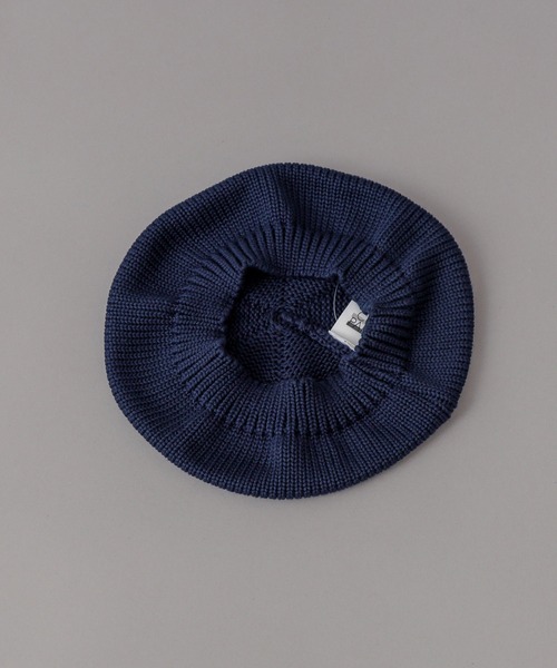 CIAOPANIC（チャオパニック）の「サマーニットベレー帽（ハンチング/ベレー帽・メンズ・ブラック/グレー/ネイビー・FREE）」の8枚目の写真