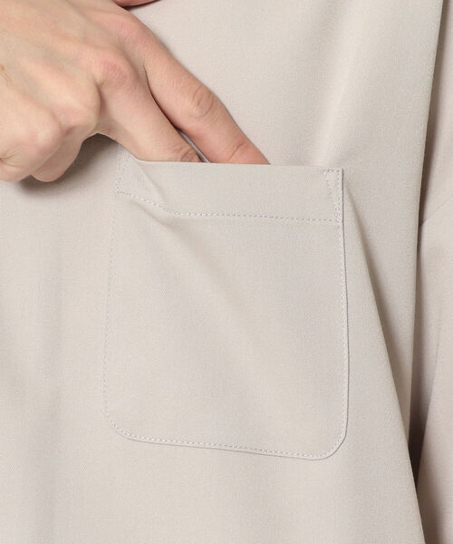 L.H.P（エルエイチピー）の「【web限定】T/Rレギュラーカラーシャツ（シャツ/ブラウス・メンズ・サックスブルー/グリーン/ライトグレー/ブラック/ベージュ・LARGE/MEDIUM/X-LARGE）」の19枚目の写真