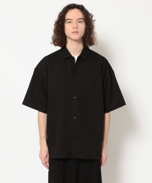 L.H.P（エルエイチピー）の「【web限定】T/Rレギュラーカラーシャツ（シャツ/ブラウス・メンズ・サックスブルー/グリーン/ライトグレー/ブラック/ベージュ・LARGE/MEDIUM/X-LARGE）」の2枚目の写真