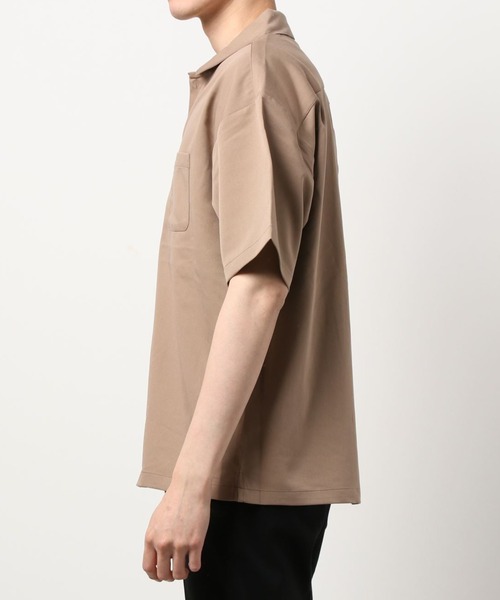 L.H.P（エルエイチピー）の「【web限定】T/Rレギュラーカラーシャツ（シャツ/ブラウス・メンズ・サックスブルー/グリーン/ライトグレー/ブラック/ベージュ・LARGE/MEDIUM/X-LARGE）」の8枚目の写真