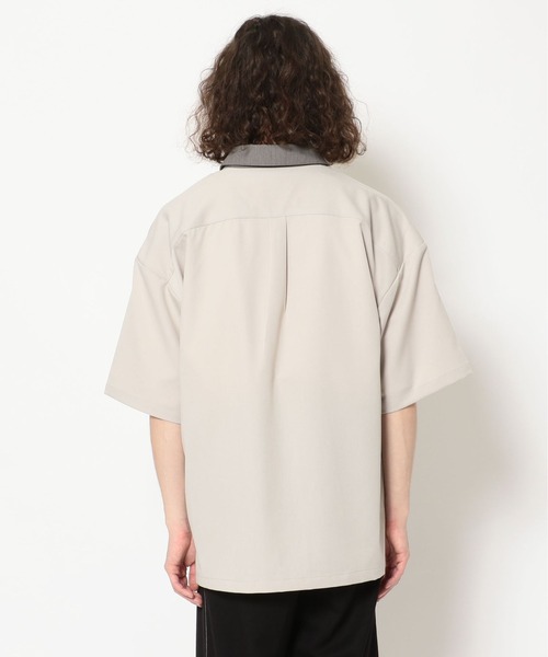 L.H.P（エルエイチピー）の「【web限定】T/Rレギュラーカラーシャツ（シャツ/ブラウス・メンズ・サックスブルー/グリーン/ライトグレー/ブラック/ベージュ・LARGE/MEDIUM/X-LARGE）」の11枚目の写真