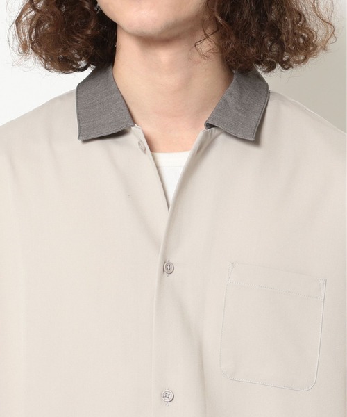 L.H.P（エルエイチピー）の「【web限定】T/Rレギュラーカラーシャツ（シャツ/ブラウス・メンズ・サックスブルー/グリーン/ライトグレー/ブラック/ベージュ・LARGE/MEDIUM/X-LARGE）」の13枚目の写真