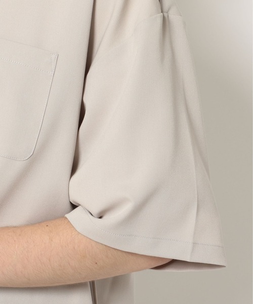 L.H.P（エルエイチピー）の「【web限定】T/Rレギュラーカラーシャツ（シャツ/ブラウス・メンズ・サックスブルー/グリーン/ライトグレー/ブラック/ベージュ・LARGE/MEDIUM/X-LARGE）」の15枚目の写真