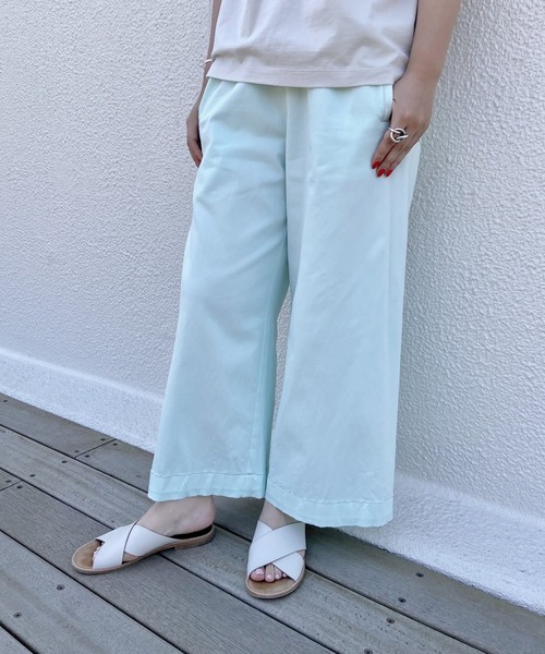 BEARDSLEY(ビアズリー)の「製品染めパンツ(その他パンツ・レディース・グリーン/パープル・FREE)」の3枚目の写真