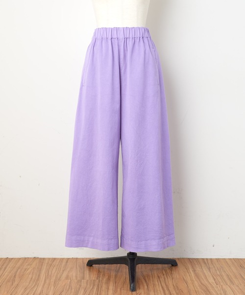 BEARDSLEY(ビアズリー)の「製品染めパンツ(その他パンツ・レディース・グリーン/パープル・FREE)」の12枚目の写真