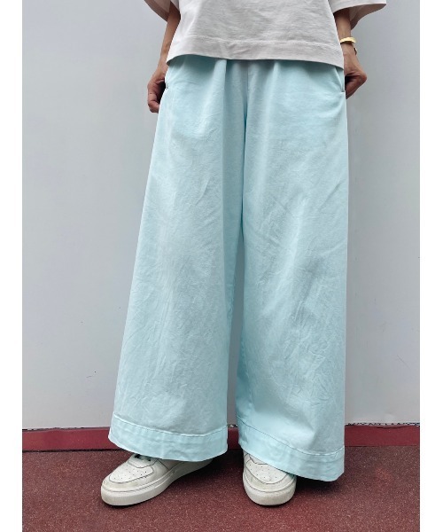 BEARDSLEY(ビアズリー)の「製品染めパンツ(その他パンツ・レディース・グリーン/パープル・FREE)」の9枚目の写真