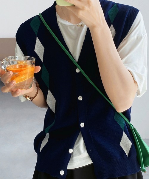 セール イギリス風前あきベスト ベスト Aimoha アイモハ のファッション通販 Zozotown