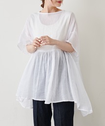 PUAL CE CIN | 【Du noir】ラミー後ろリボンブラウス(シャツ/ブラウス)