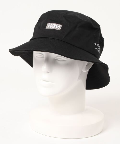 HeM（ヘム）の「【 HeM / ヘム 】 刺繍 ロゴ バケット ハット（ハット・レディース・ホワイト/ブラック/ベージュ/ネイビー/ホワイト系その他/ブラック系その他・FREE）」の8枚目の写真