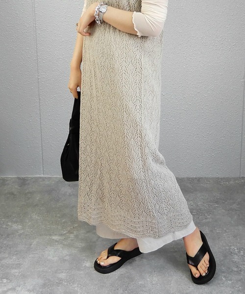 alala（アララ）の「厚底トングサンダル（サンダル・レディース・ベージュ/ホワイト/ブラック/ブラウン系・S/M/L/LL）」の6枚目の写真