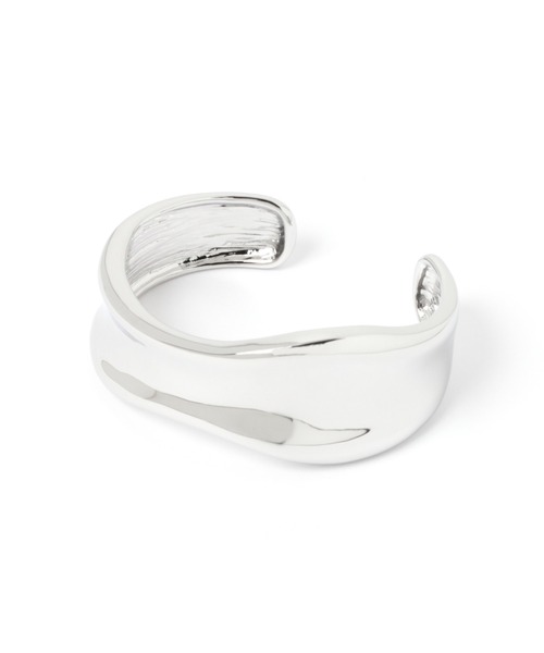 LEPSIM（レプシィム）の「メタルボリュームバングル　954033（バングル/リストバンド・レディース・シルバー/ゴールド/シルバー系その他・ONE SIZE）」の3枚目の写真