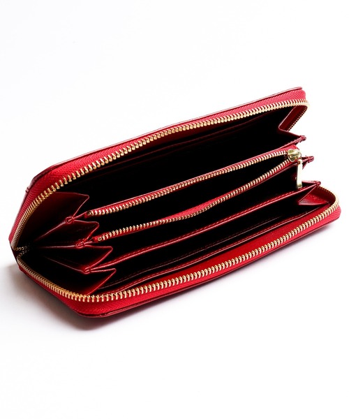 FUNALIVE(ファンアライブ)の「イタリアンレザーラウンドZIPウォレット(財布・メンズ・ブラック/ダークブラウン/ネイビー/ブラウン/レッド/イエロー/グリーン・FREE)」の14枚目の写真