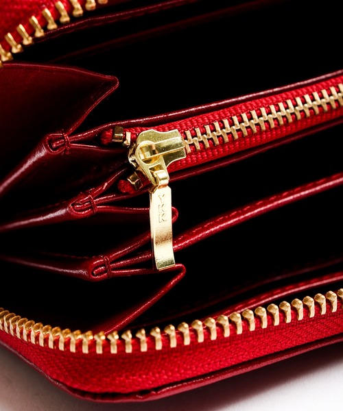 FUNALIVE(ファンアライブ)の「イタリアンレザーラウンドZIPウォレット(財布・メンズ・ブラック/ダークブラウン/ネイビー/ブラウン/レッド/イエロー/グリーン・FREE)」の16枚目の写真