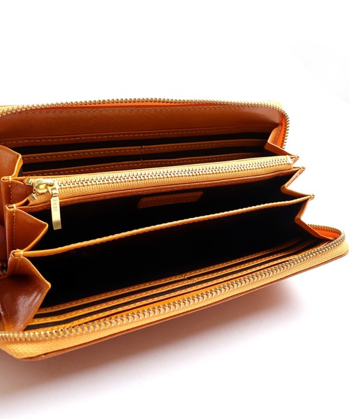 FUNALIVE(ファンアライブ)の「イタリアンレザーラウンドZIPウォレット(財布・メンズ・ブラック/ダークブラウン/ネイビー/ブラウン/レッド/イエロー/グリーン・FREE)」の19枚目の写真