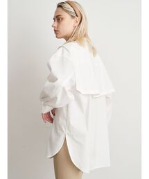 2ピーススタンドカラーシャツ