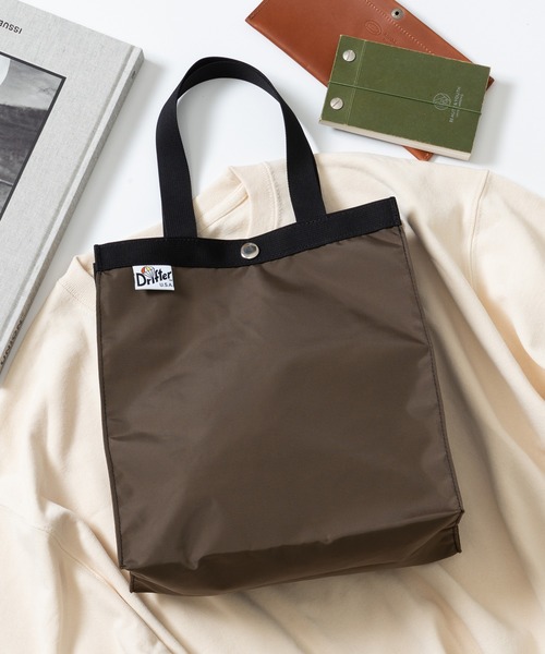 Drifter(ドリフター)の「【Drifter】PAPER BAG TOTE S ※(トートバッグ・レディース・ダークブラウン/グレー/その他/タン/レオパード/パイソン/ブラック/マルチ/グリーン・FREE)」の3枚目の写真