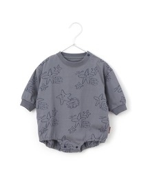 お星さま総柄ロンパース■70.80cm