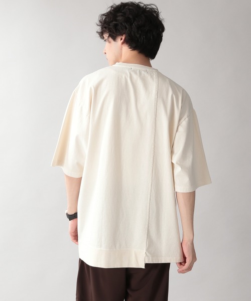 RAGEBLUE(レイジブルー)の「ピグメントドッキングBIGTシャツ/957481(Tシャツ/カットソー・メンズ・オフホワイト/その他19/ブルー・MEDIUM/LARGE)」の6枚目の写真