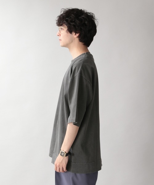 RAGEBLUE(レイジブルー)の「ピグメントドッキングBIGTシャツ/957481(Tシャツ/カットソー・メンズ・オフホワイト/その他19/ブルー・MEDIUM/LARGE)」の16枚目の写真