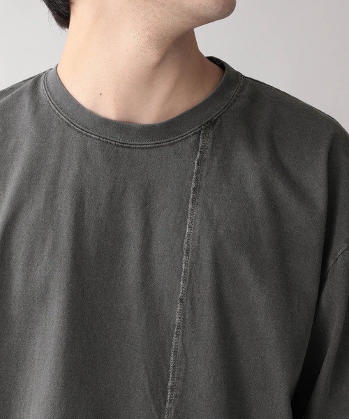 RAGEBLUE(レイジブルー)の「ピグメントドッキングBIGTシャツ/957481(Tシャツ/カットソー・メンズ・オフホワイト/その他19/ブルー・MEDIUM/LARGE)」の7枚目の写真