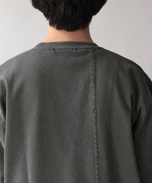 RAGEBLUE(レイジブルー)の「ピグメントドッキングBIGTシャツ/957481(Tシャツ/カットソー・メンズ・オフホワイト/その他19/ブルー・MEDIUM/LARGE)」の5枚目の写真