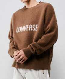 CONVERSE TOKYO | アンゴラウールロゴニット(ニット/セーター)