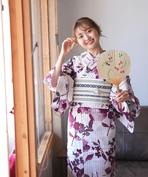 utatane(ウタタネ)の「浴衣単品(浴衣・レディース・レッド・FREE)」の5枚目の写真