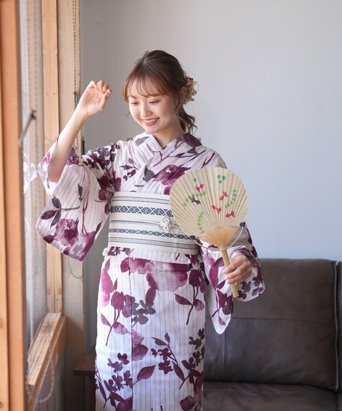 utatane(ウタタネ)の「浴衣単品(浴衣・レディース・レッド・FREE)」の7枚目の写真