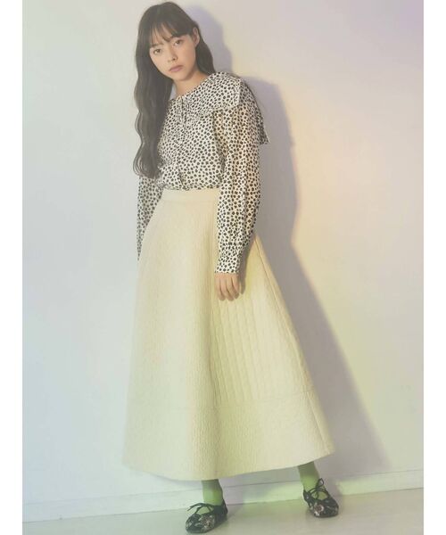 merry jenny（メリージェニー）の「flowerセーラーカラーブラウス（シャツ/ブラウス・レディース・ブラック/ブルー・FREE）」の16枚目の写真