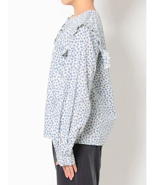 merry jenny（メリージェニー）の「flowerセーラーカラーブラウス（シャツ/ブラウス・レディース・ブラック/ブルー・FREE）」の17枚目の写真