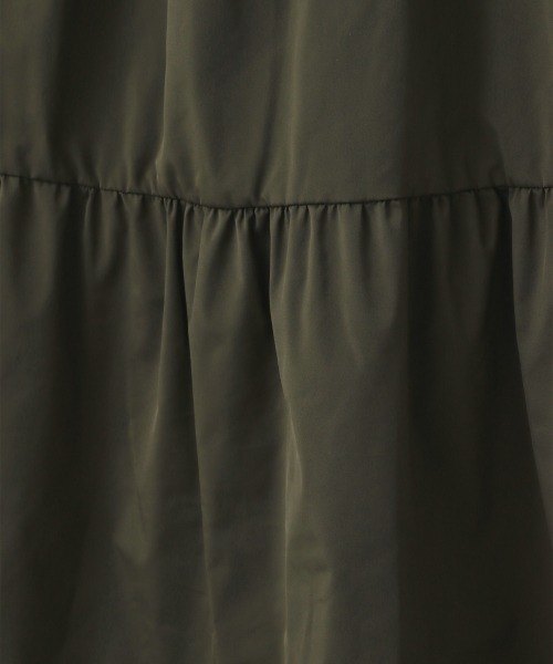 LOWRYS FARM(ローリーズファーム)の「タフタティアードスカート 214886(スカート・レディース・ブラック/グリーン/ベージュ・FREE)」の7枚目の写真