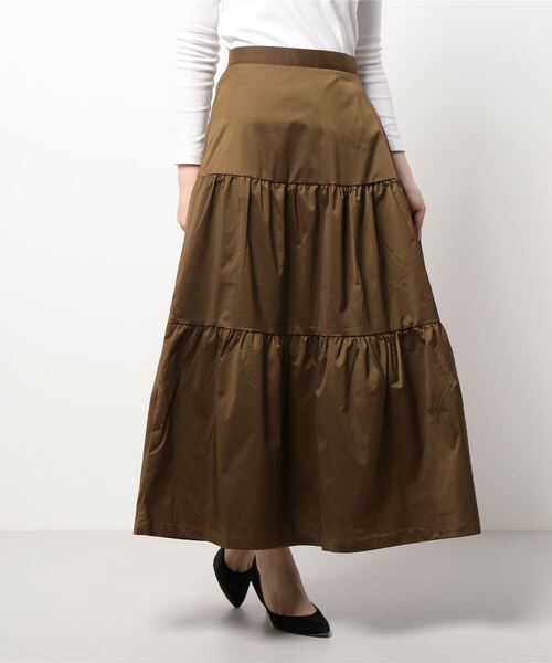 LOWRYS FARM(ローリーズファーム)の「タフタティアードスカート 214886(スカート・レディース・ブラック/グリーン/ベージュ・FREE)」の16枚目の写真
