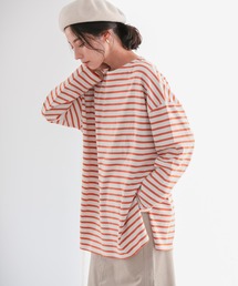 LEPSIM | ボーダーＢＩＧロンT長袖　959132(Tシャツ/カットソー)