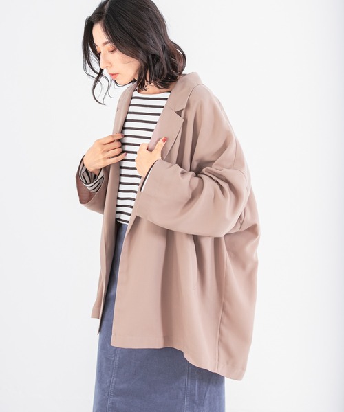 LEPSIM（レプシィム）の「ボーダーＢＩＧロンT長袖　959132（Tシャツ/カットソー・レディース・ブラック/オレンジ/ブラウン/オフホワイト/モカ/イエロー/ブラック系その他・FREE）」の18枚目の写真