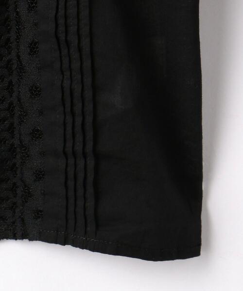 BRACTMENT（ブラクトメント）の「＜BRACTMENT(ブラクトメント)＞BM レース切り替え シャツ（シャツ/ブラウス・レディース・ホワイト/ブラック・FREE）」の4枚目の写真